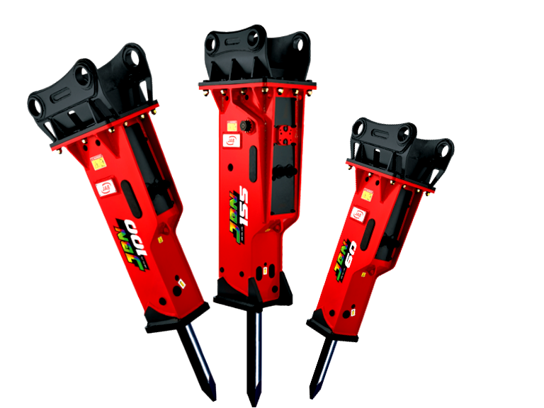 stavebné stroje zariadenia kolesové pásové rýpadlá rýpadlo-nakladače Poľsko